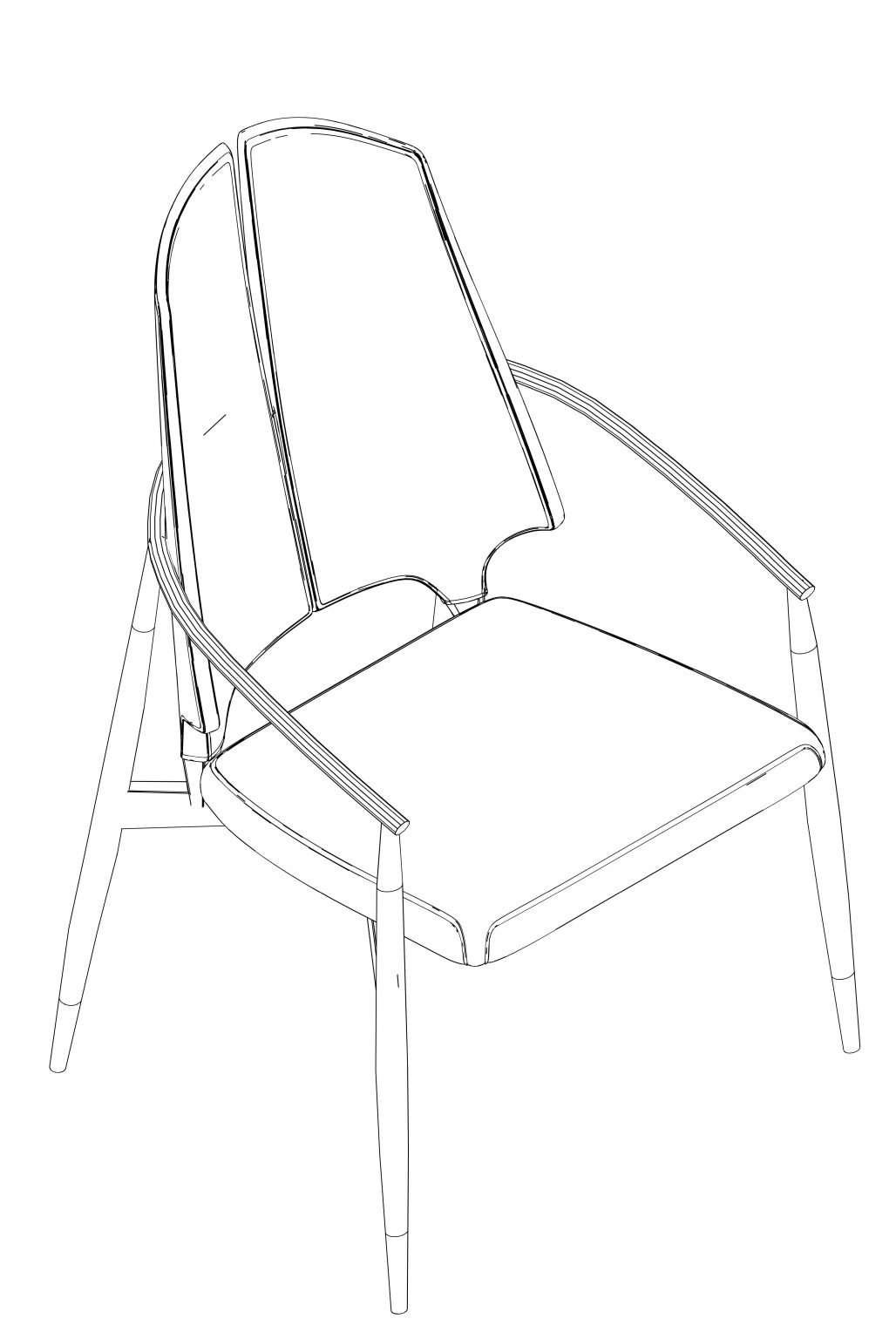Revit Chair 54 Model And Object