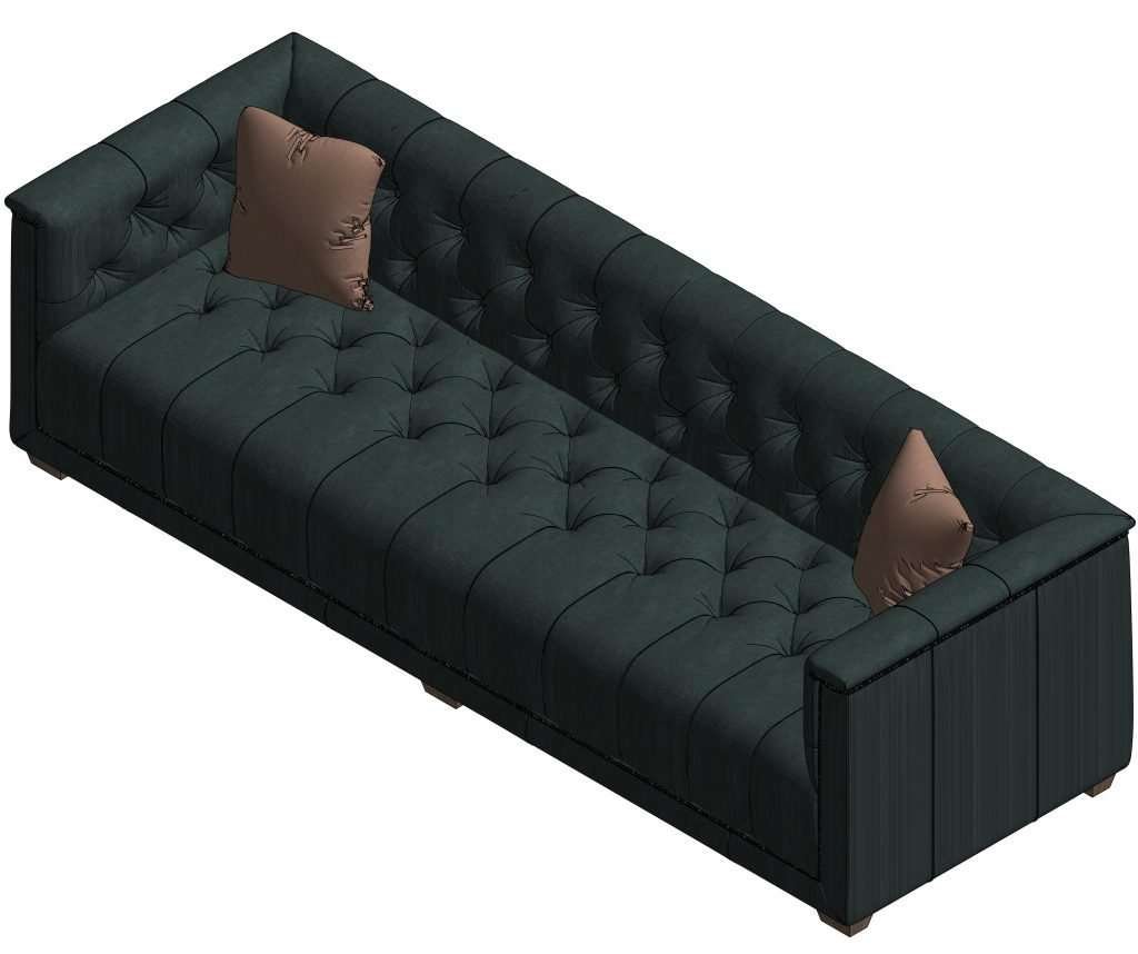 Classic Sofa Revit