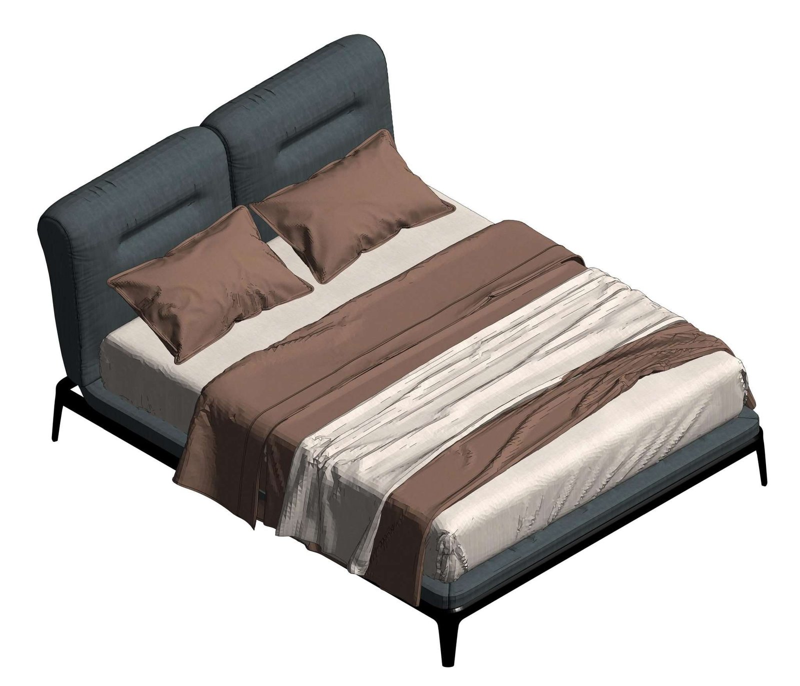 Revit Bed 13 Model And Object