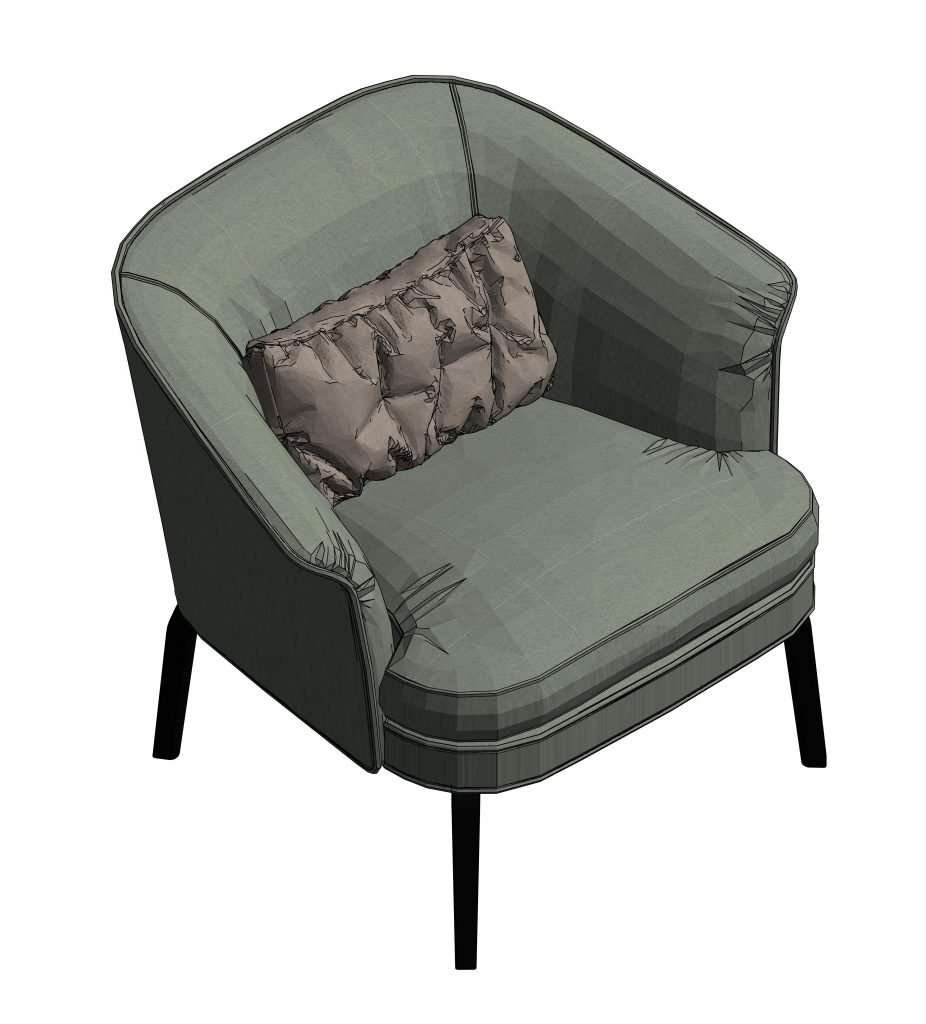 Revit Chair 70 Model And Object
