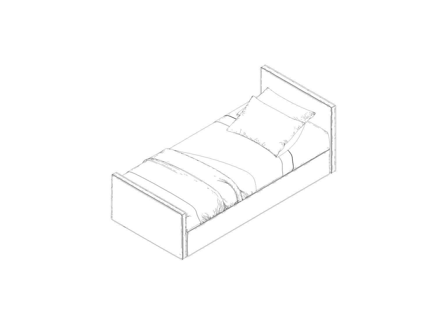 Revit Bed 8 Model And Object