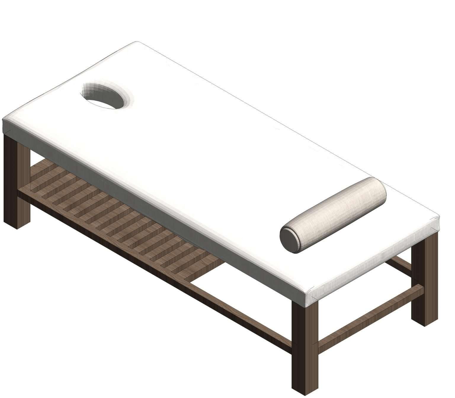 Revit Massage Bed 1 Model And Object