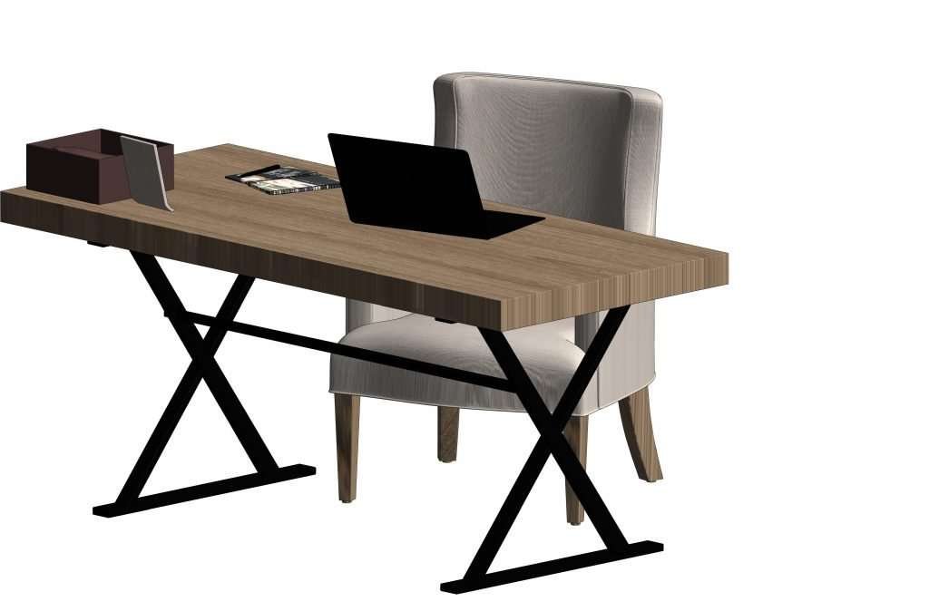 Revit Office Desk 2 Model And Object