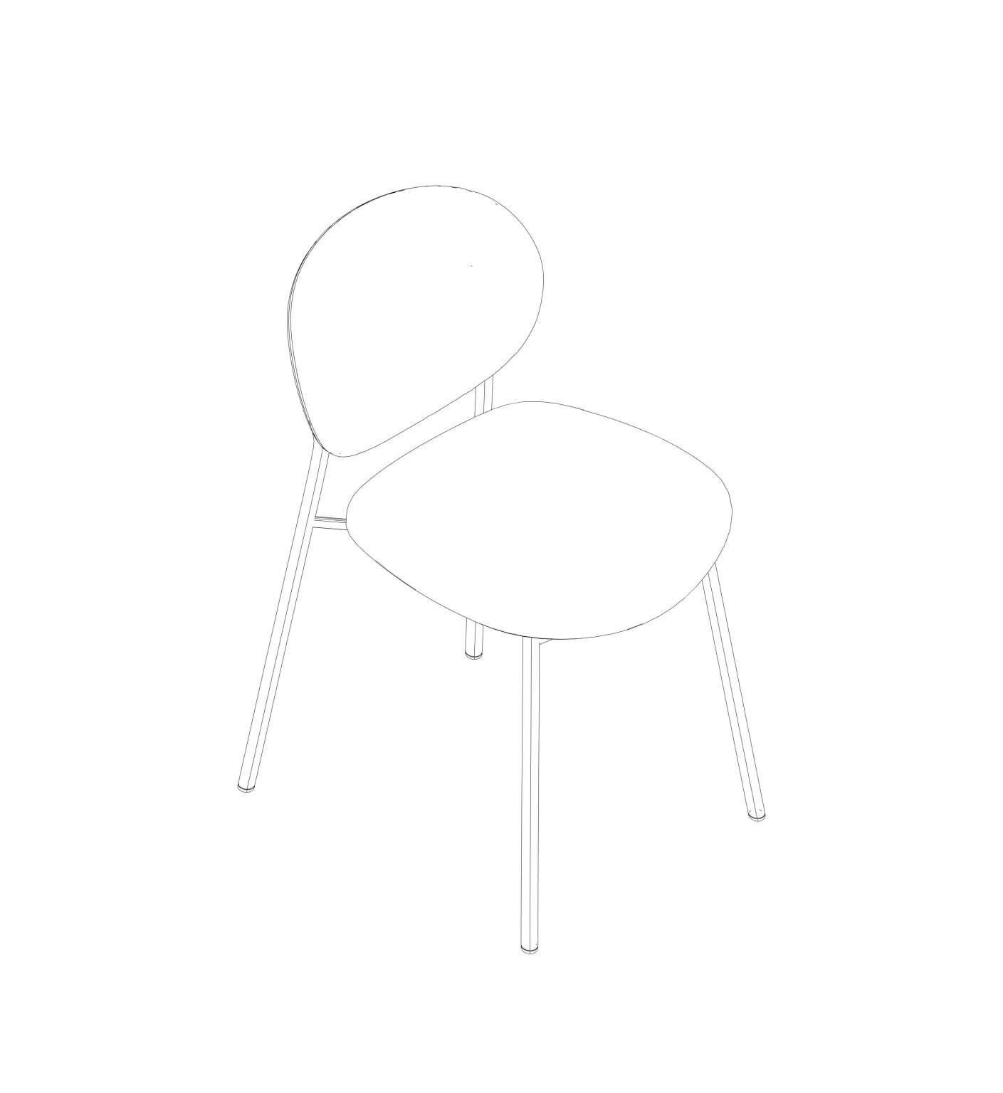 Revit Chair 115 Model And Object