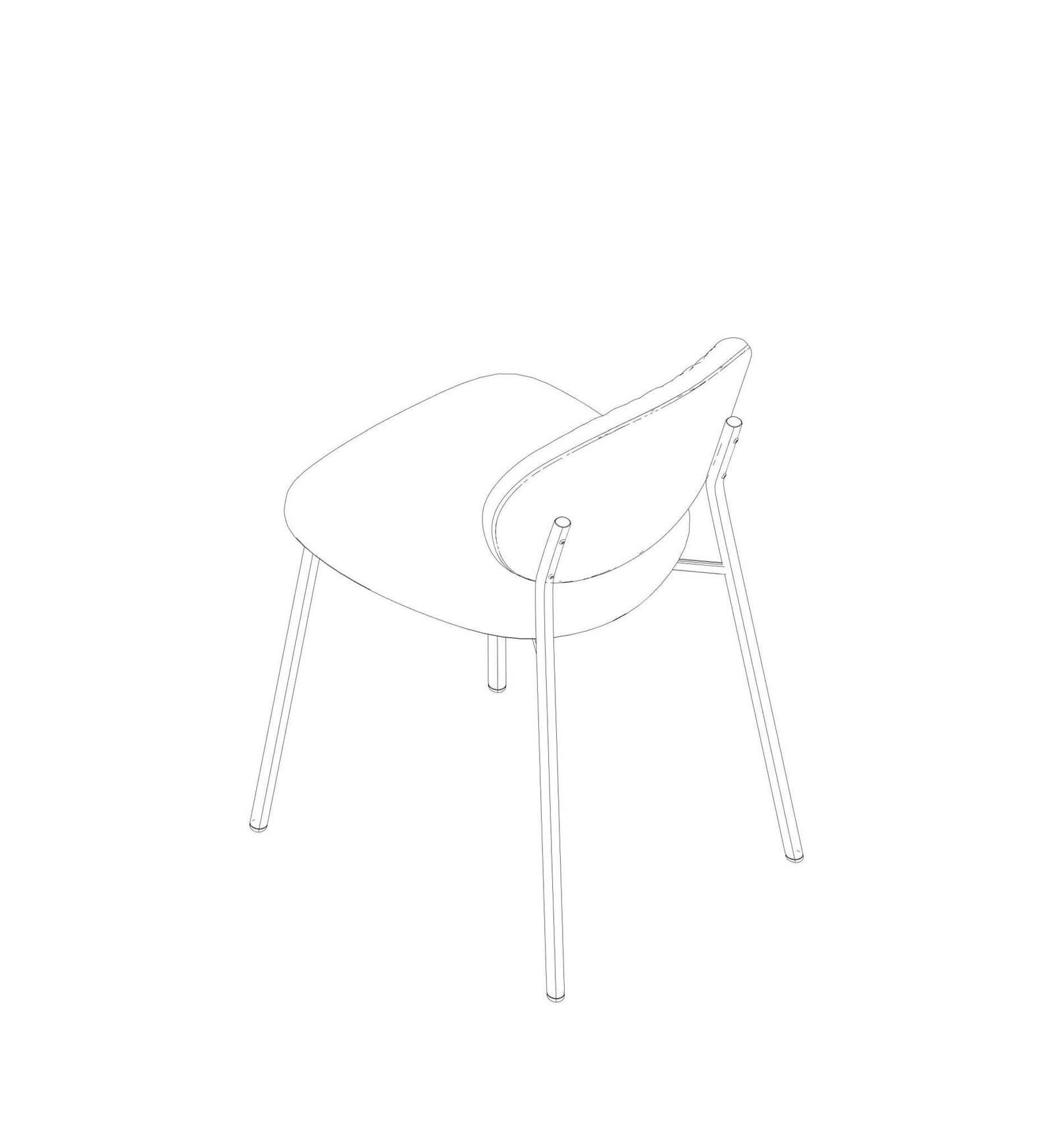 Revit Chair 115 Model And Object