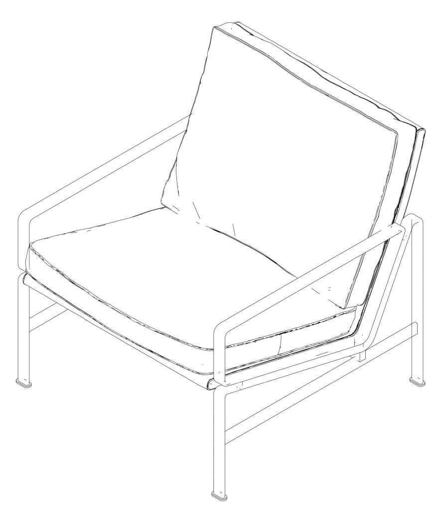 Revit Chair 117 Model And Object